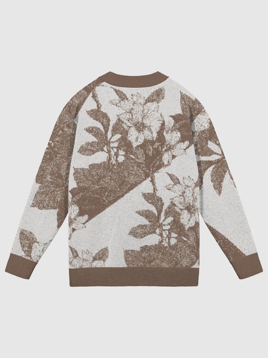 Vintage-Inspired Floral Fusion III Knitted Cardigan product image (8)