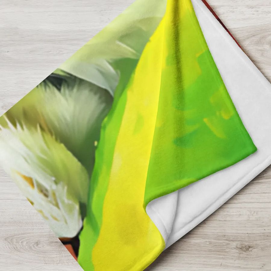 YOUR CAT! / THROW BLANKET WITH PERSONALIZED NAME product image (8)