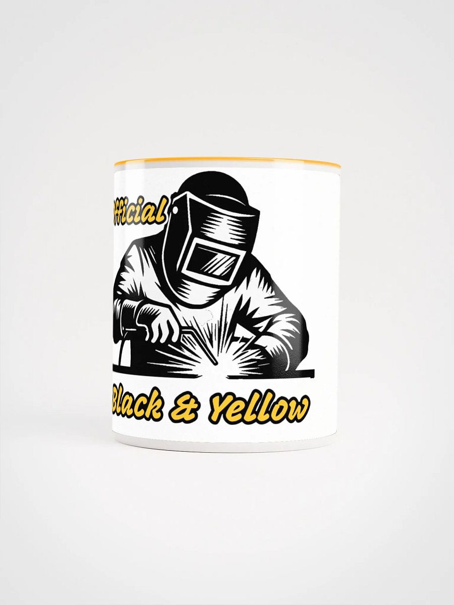 Official Black & Yellow Ceramic Steel Welding Mug product image (5)