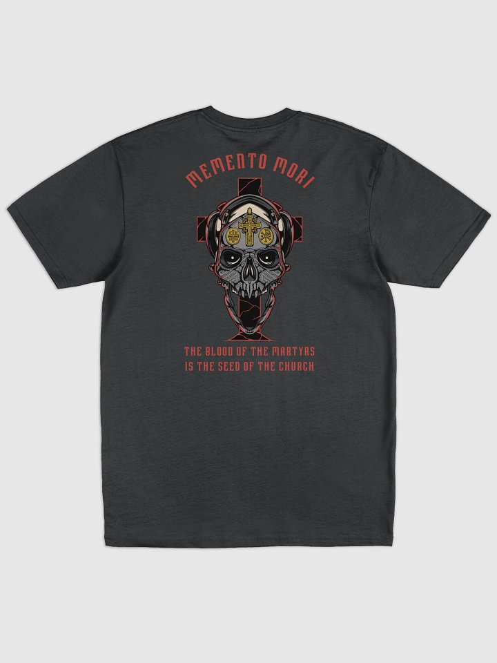 Memento Mori - Skull design Heavy tee product image (1)