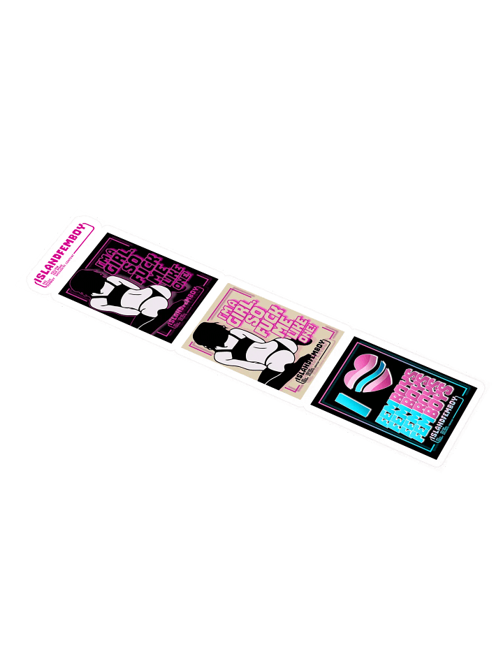 ISLANDFEMBOY : Sissy Sticker Pack : Femboy : Twink product image (2)