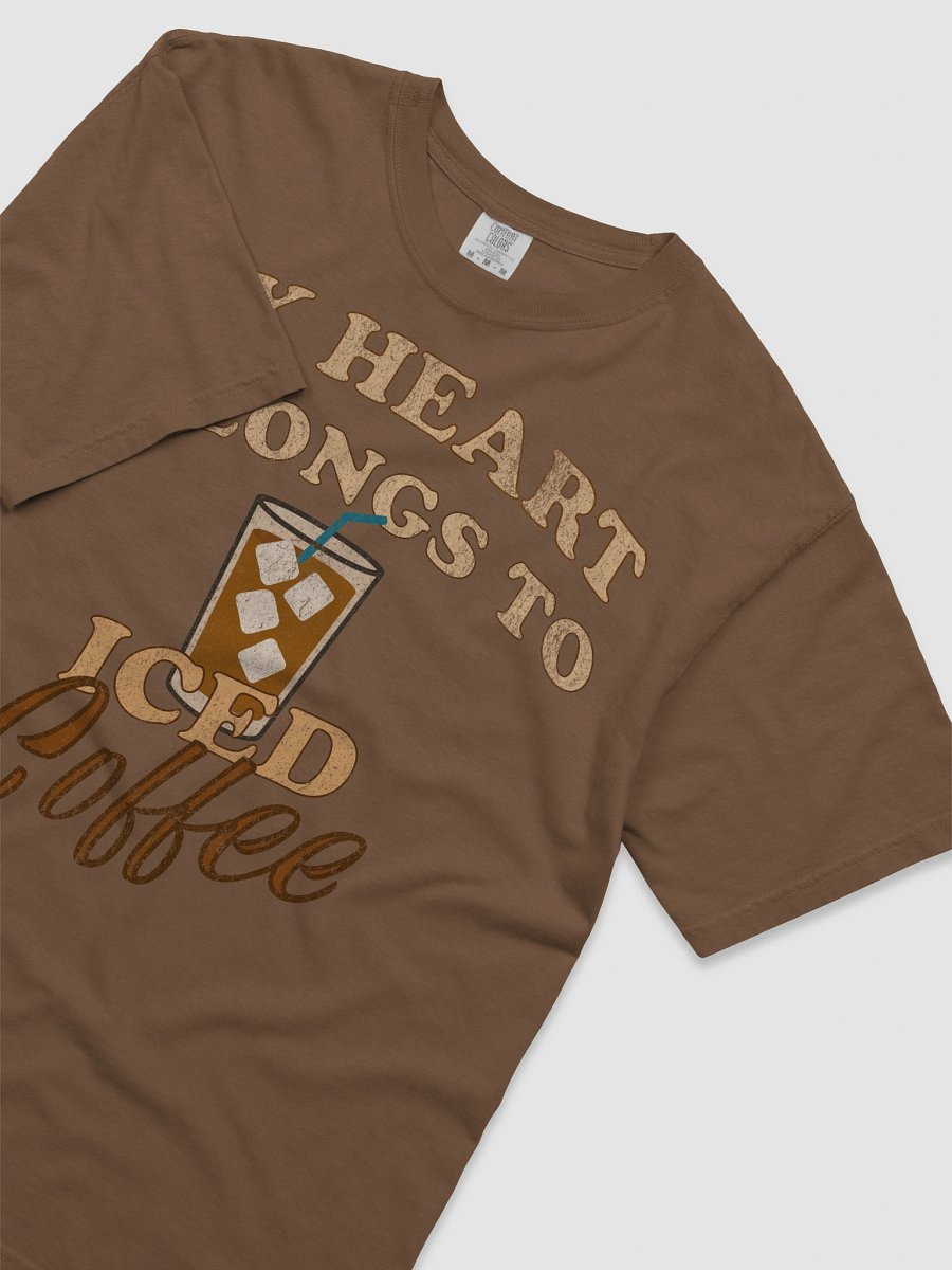 Iced Coffee Lover's Comfort Tee product image (22)