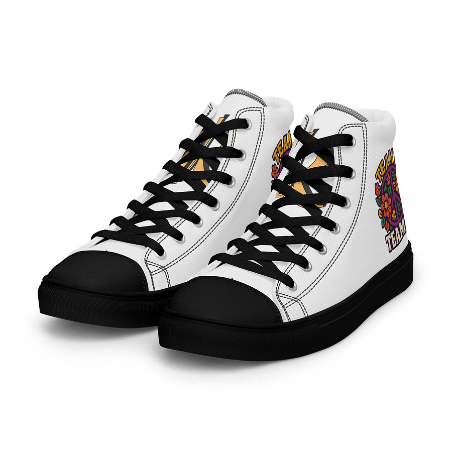 Team K 1960's Women's High Top Canvas Shoes product image (9)