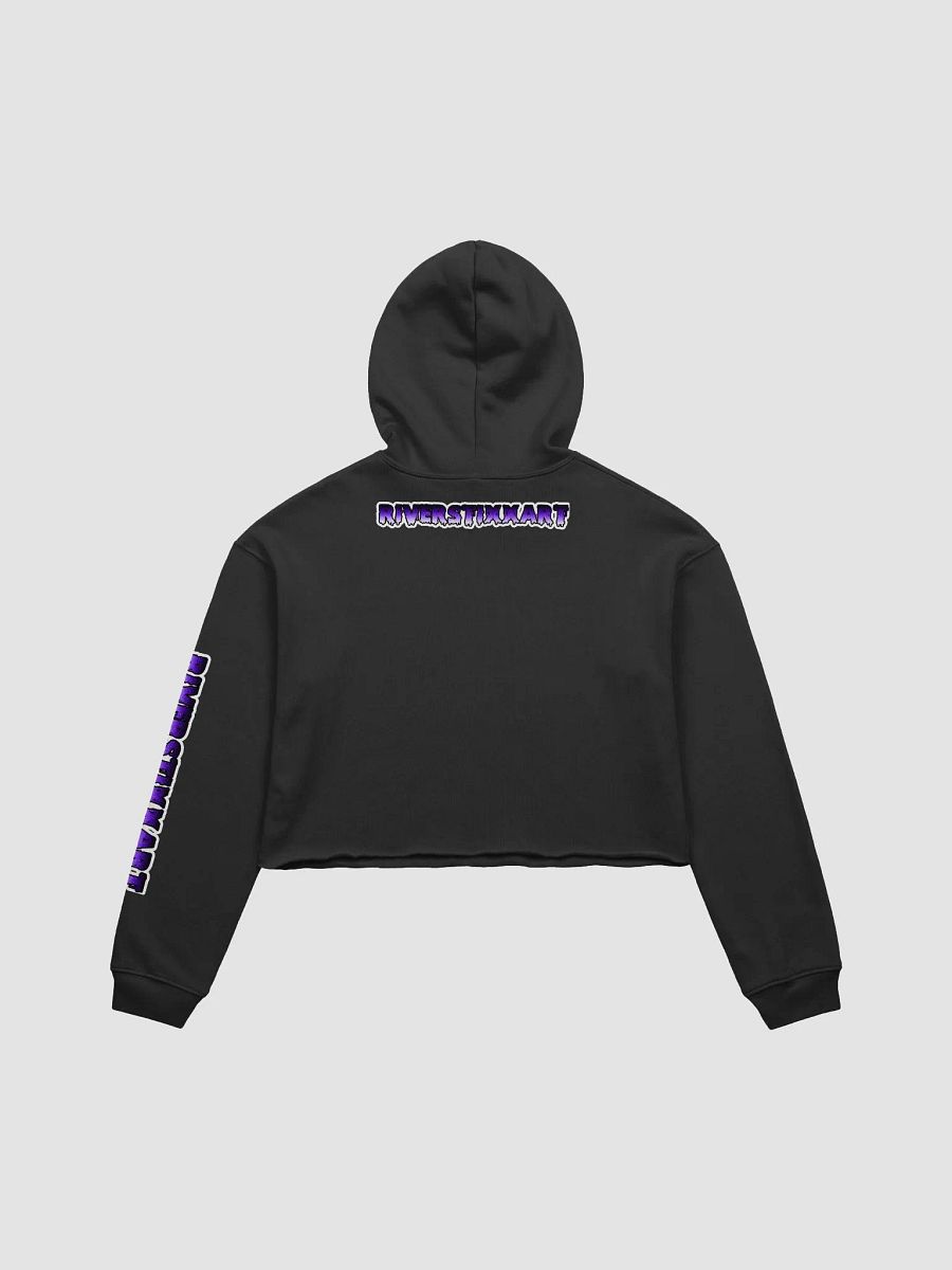 Baphomet Skull Crop Hoodie product image (2)