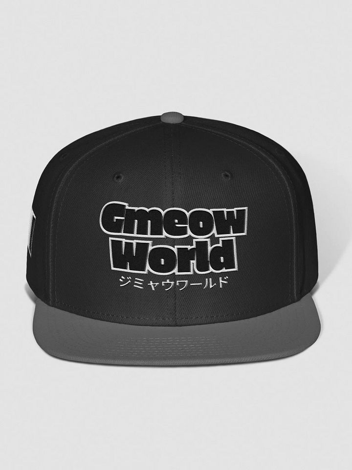 Gmeow World - Monochrome Snapback Style product image (1)