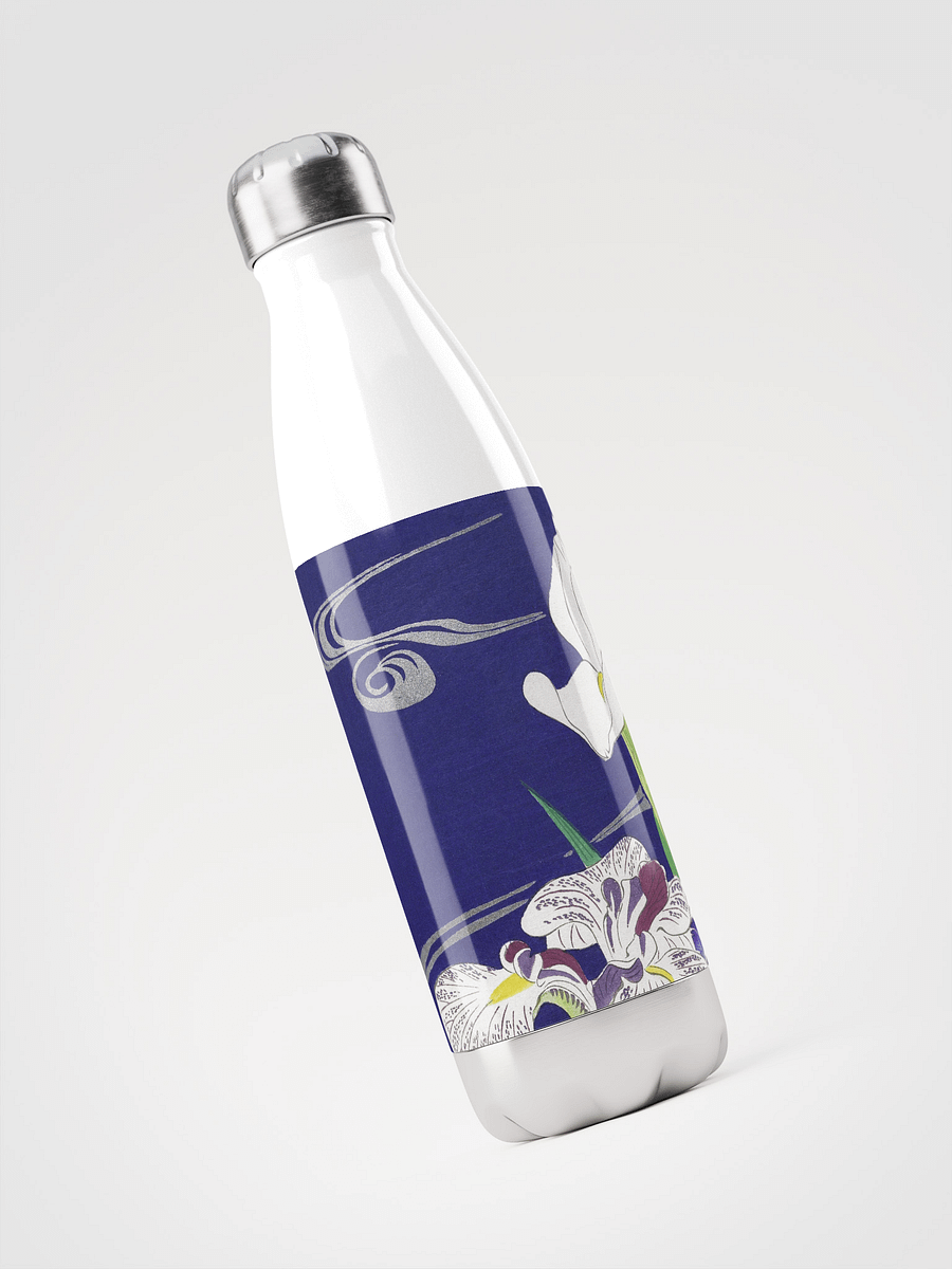 Japanese Iris. 17oz. Stainless Steel Water Bottle product image (3)