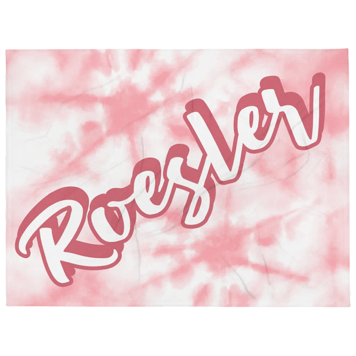 Retro Tie-Dye Throw Blanket product image (1)