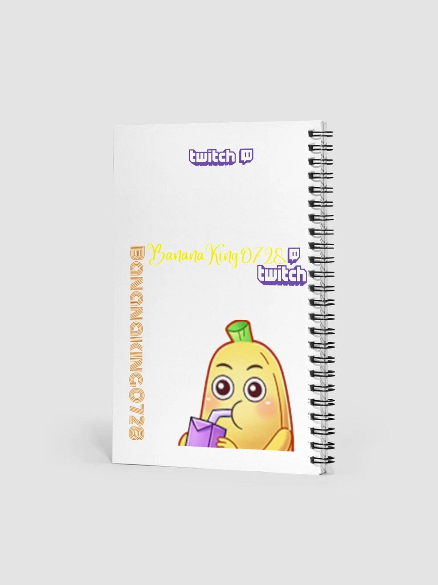 Banana's Spiral Notebook product image (2)