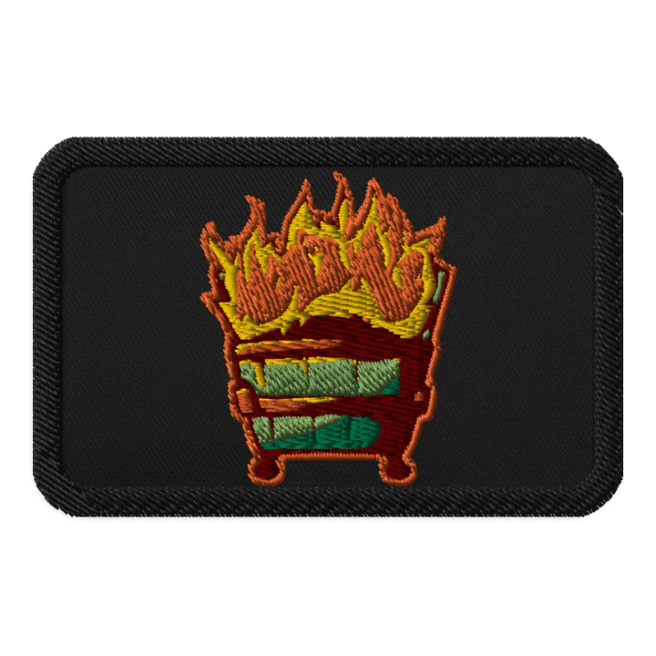 Dumpster Fire patch product image (1)