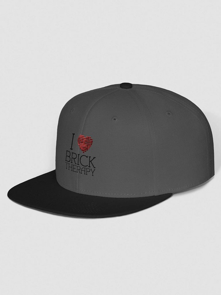 I Heart Brick Therapy Snapback Hat product image (16)