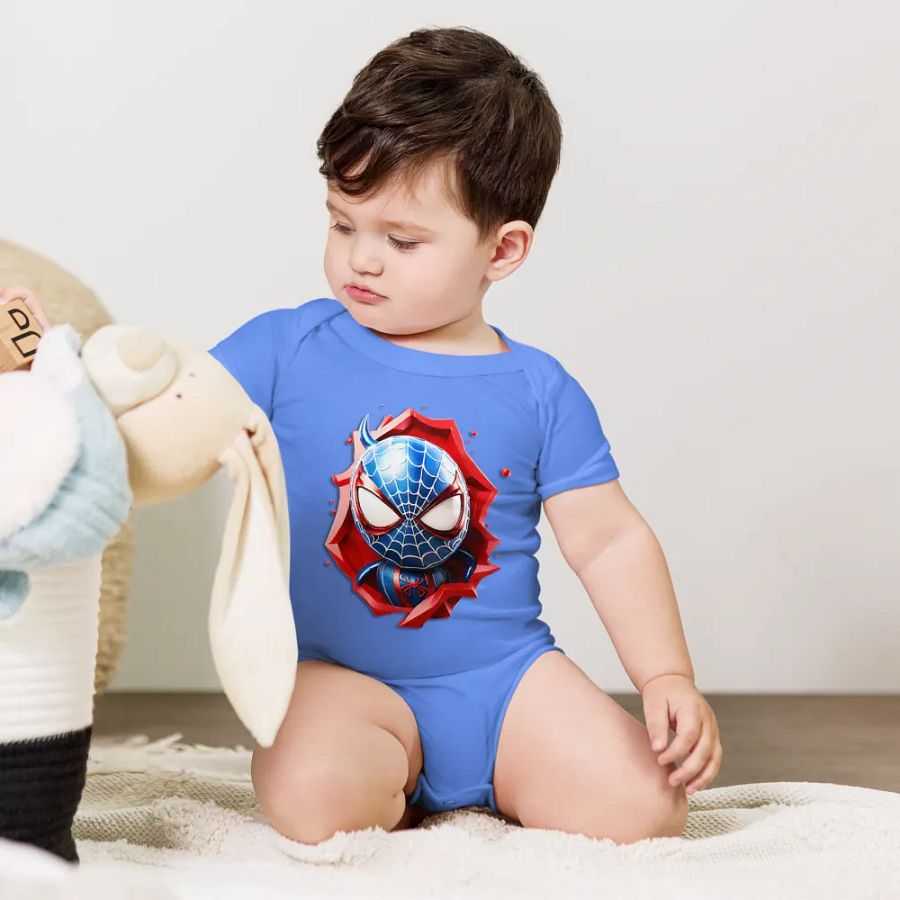 Spiderman Baby Short Sleeve One Piece product image (1)