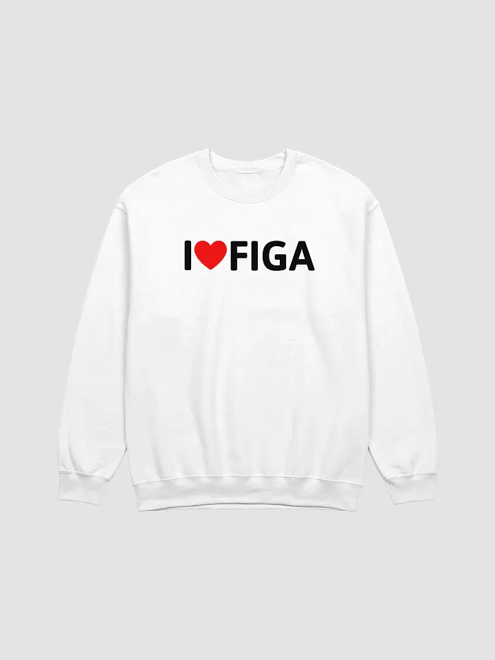 I ❤️ FIGA crewneck light product image (1)