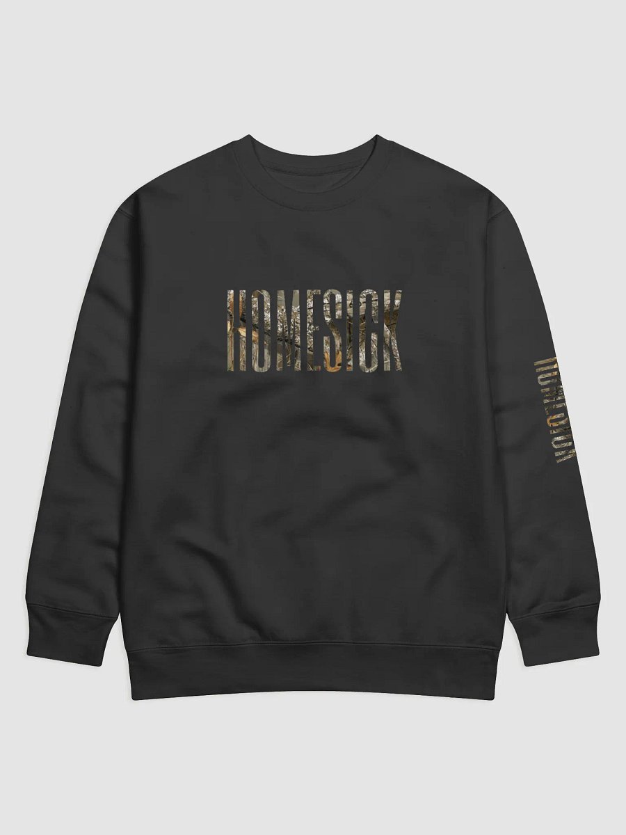 HOME SICK BLACK CREWNECK product image (1)