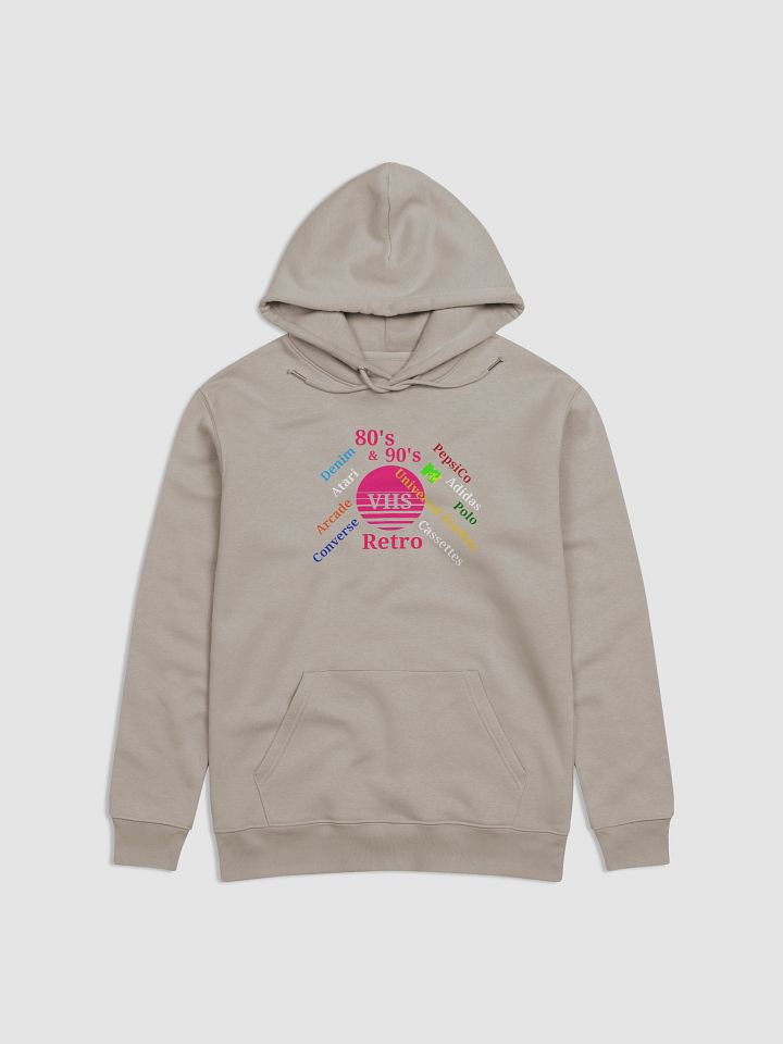 Retro VHS Circle Unisex Hoodie product image (1)