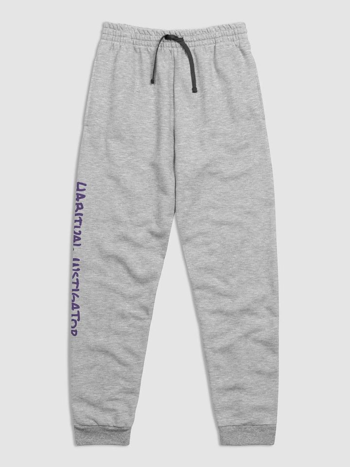 HABITUAL INSTIGATOR (purple long-line design) printed joggers product image (1)