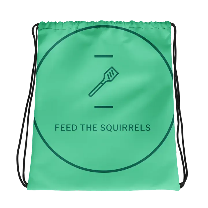 Spatula Circle All-Over Print Drawstring Bag product image (1)