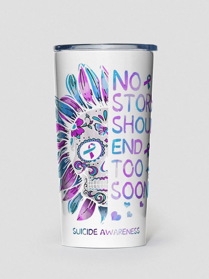 Suicide Awareness Stainless Steel Tumbler product image (1)