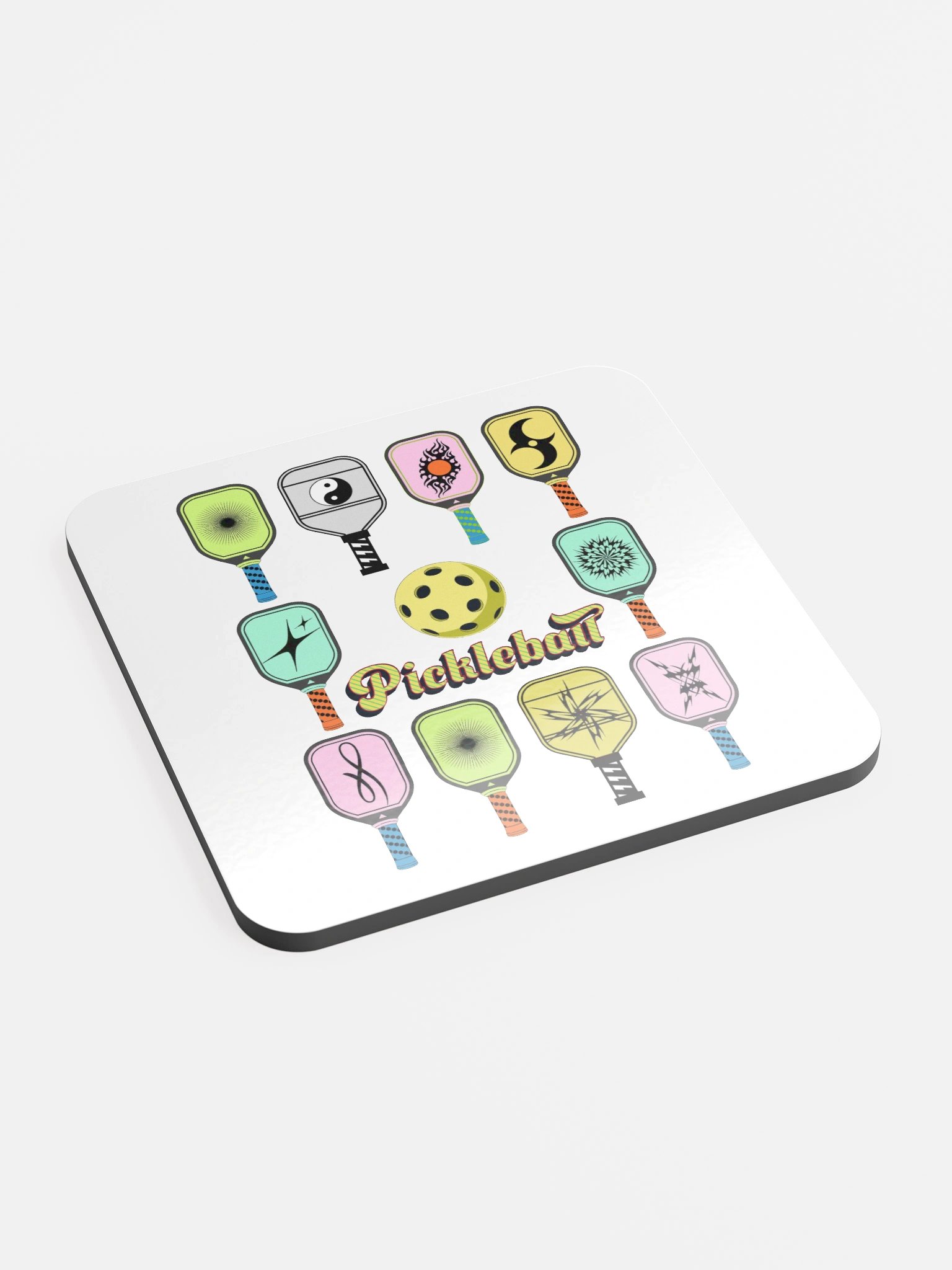 Pickleball Paddle Zen Coasters product image (3)
