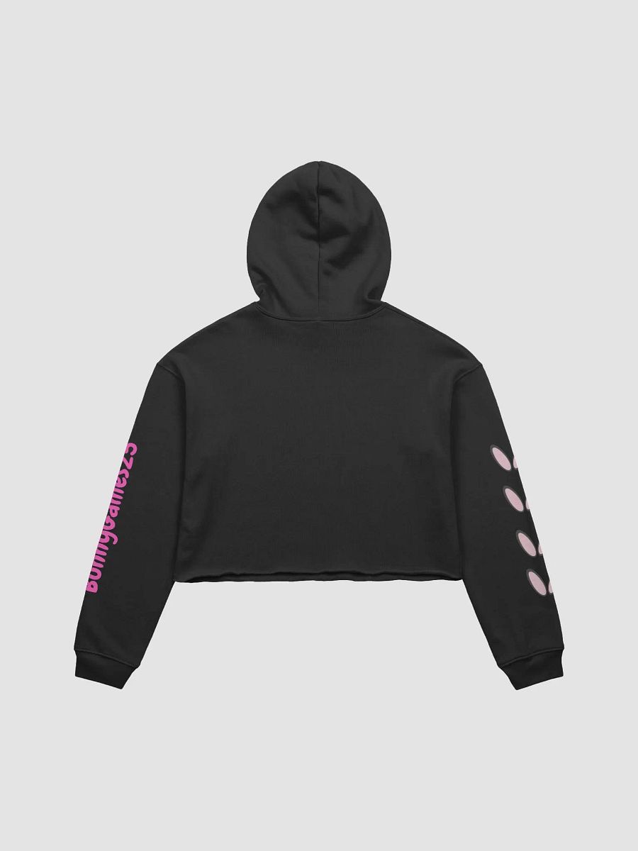 Lazy Bun Day crop top hoodie product image (7)