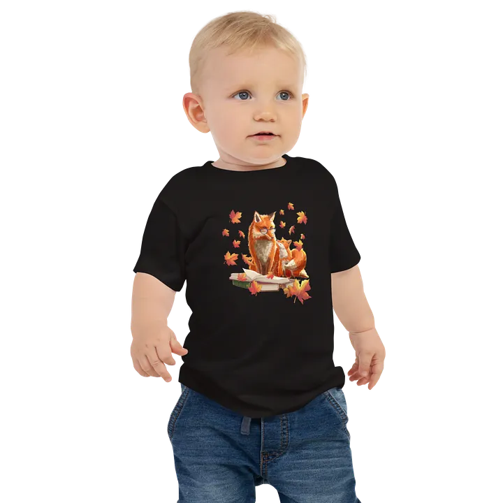 Fall Fox Family Kids T product image (1)