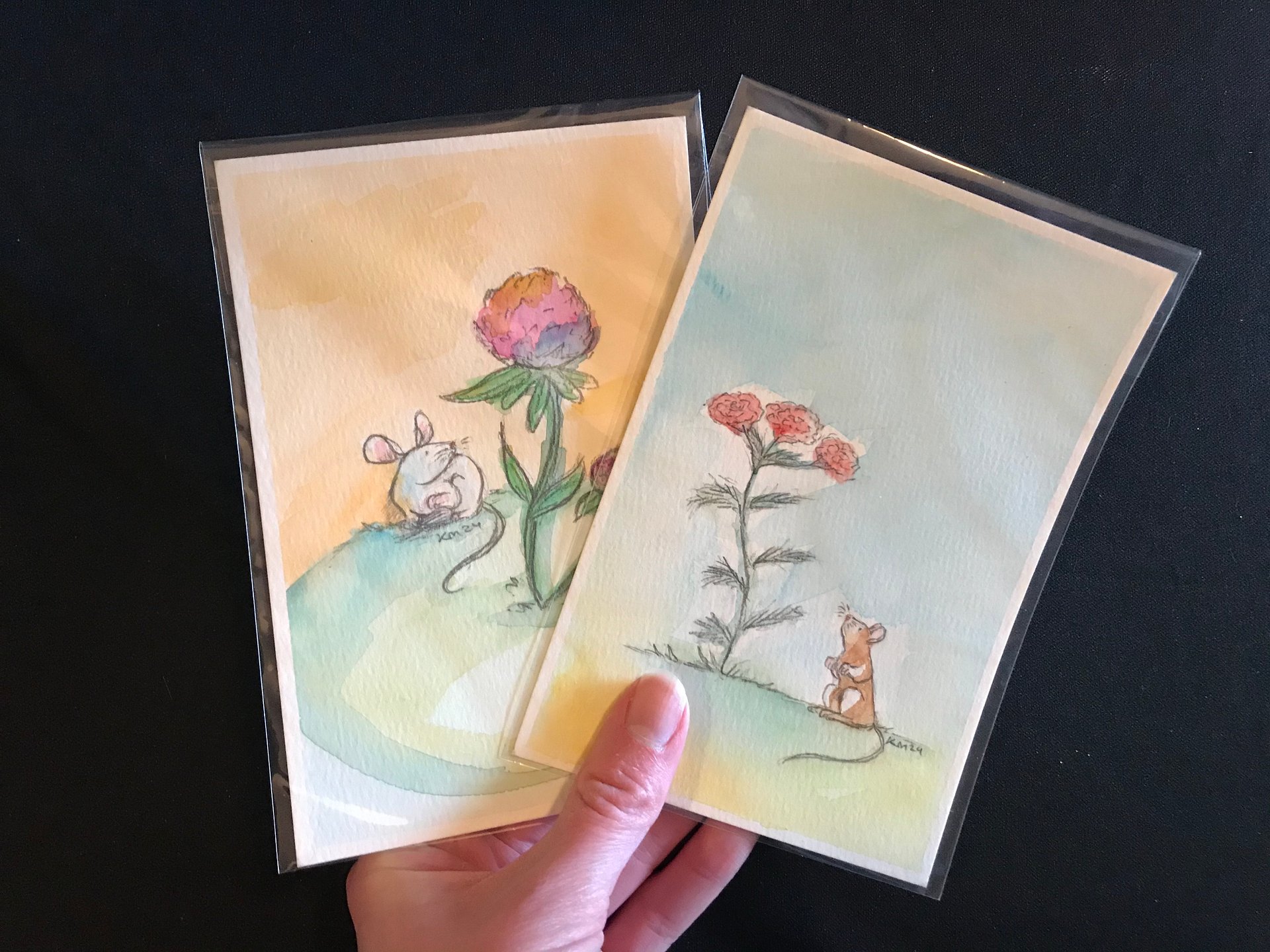 Mice and Spice Watercolor Originals product image (5)