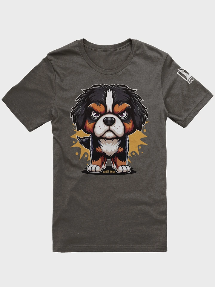 Bernese Mountain Dog Angry Pup - Premium Unisex T-shirt product image (29)