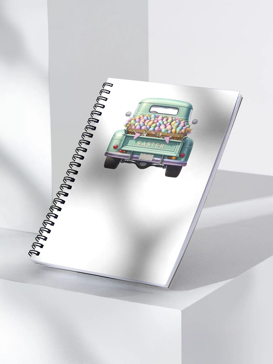 Mint Pastel Easter Truck - Notebook product image (3)
