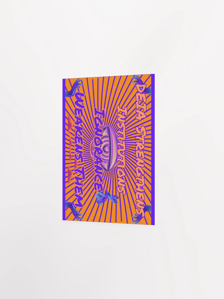 Hands Off DEIA, DEIA Strengthens Institutions, Protest Poster product image (6)