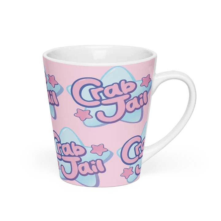 Crabjail Logo Latte Mug product image (2)