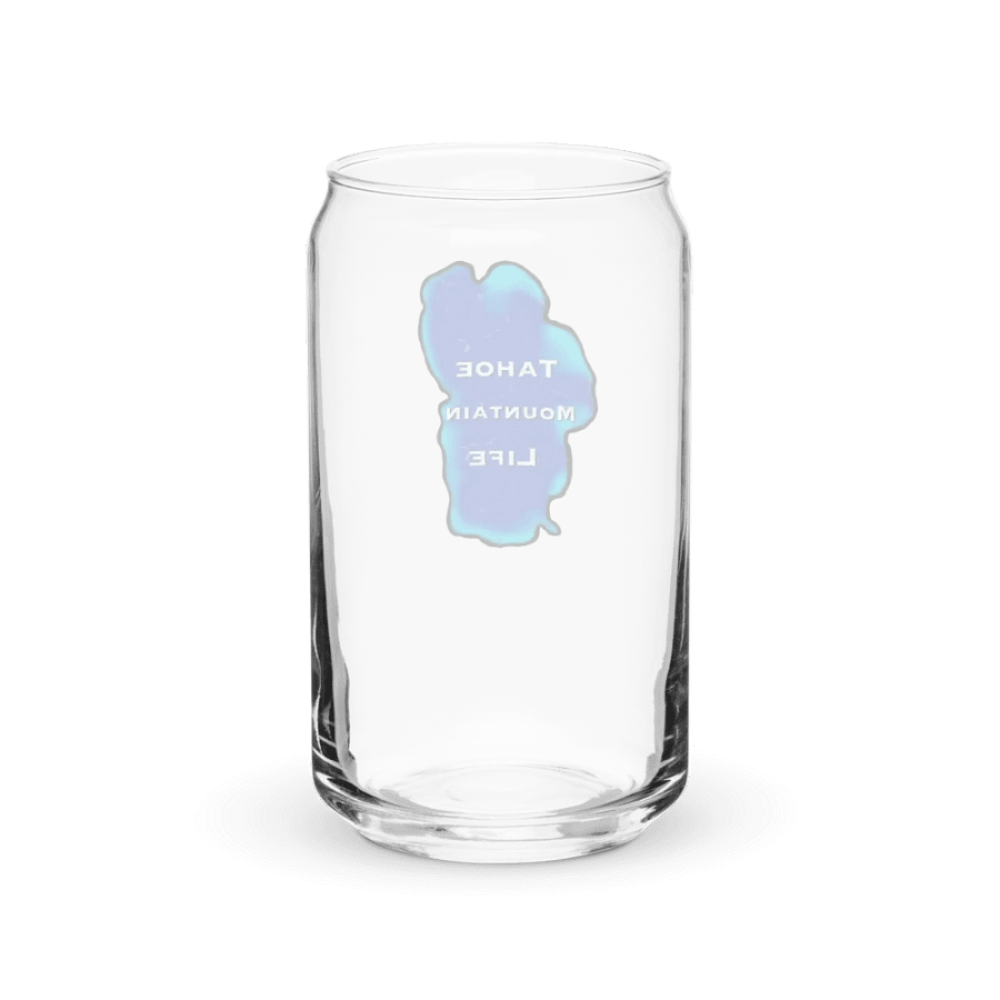 Tahoe Mountain Life Can Shaped Glass product image (11)