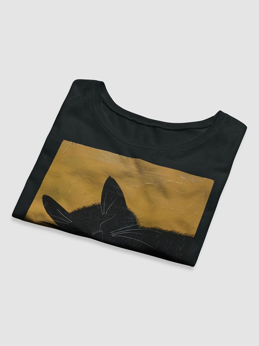 Bella+Canvas Women's Crop Tee-Sublicolor-Sweet Sleeping Black Cat product image (8)