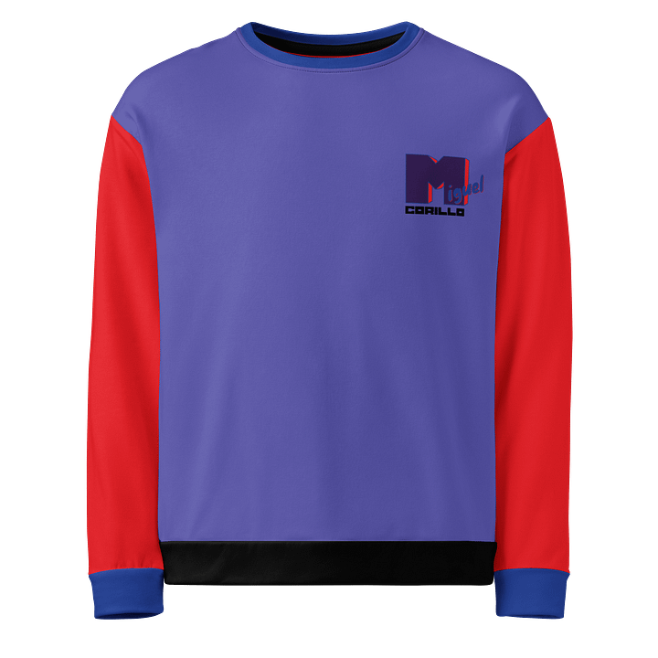 Retro Music Color Block Crewneck product image (1)