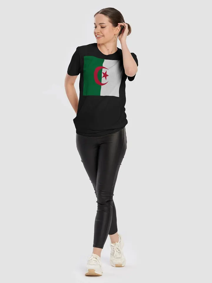 Exclusive Graphic Grove Algeria Flag Unisex Supersoft T-Shirt product image (2)