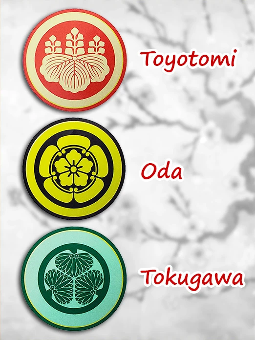 3-Pack Japanese Unifiers Clan Crest Stickers product image (1)