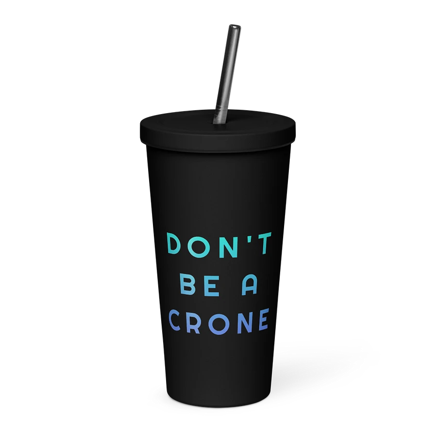 Don't be A Crone Water Bottle product image (1)