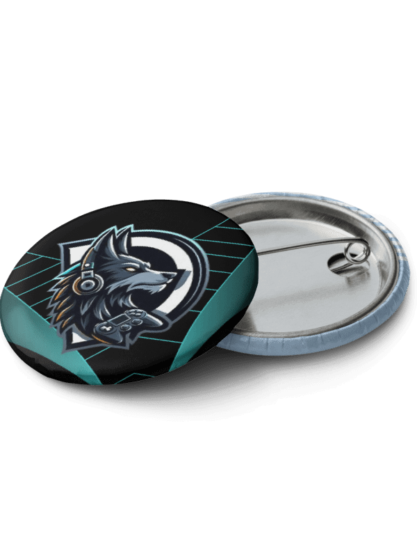 Wolf Gamer Pin Button Set product image (13)