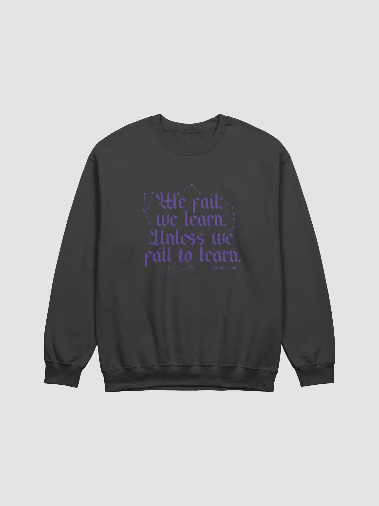 We Fail We Learn Classic Crewneck Sweatshirt product image (1)