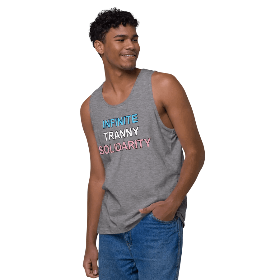 INFINITE TRANNY SOLIDARITY Tank Top product image (124)