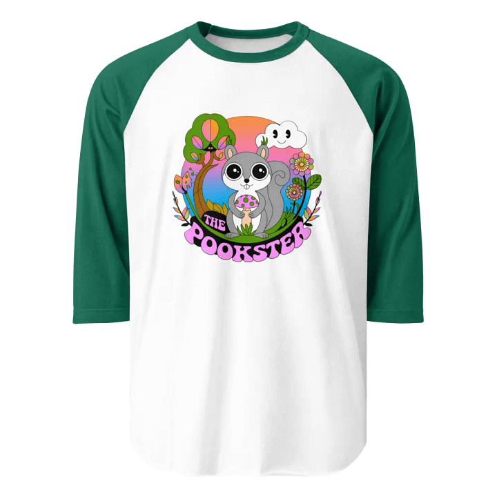 The Pookster's Mushroom Madness Raglan Tee product image (1)