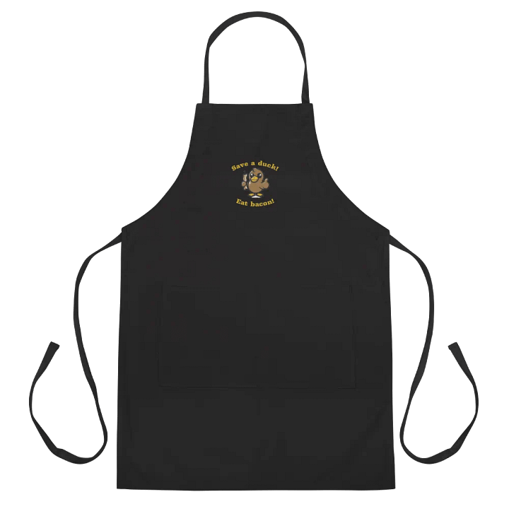 Save a duck! Eat bacon! Apron product image (2)