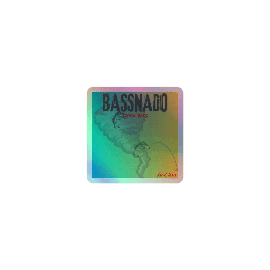 Bassnado Holographic Sticker product image (1)