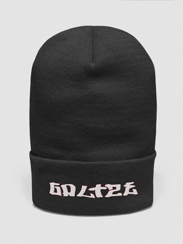CHAZE | Beanie "GALTZE" weiße Schrift product image (11)