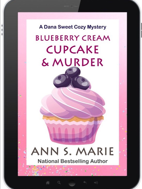 Blueberry Cream Cupcake and Murder (A Dana Sweet Cozy Mystery Book 2) EBOOK product image (1)