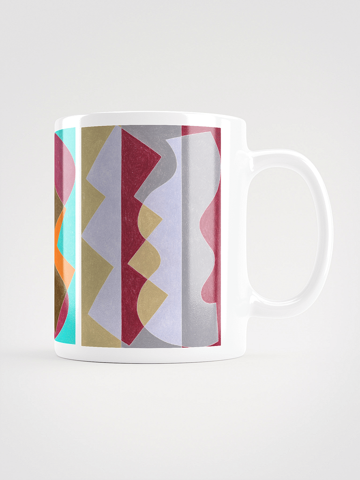 Prismacolors #1, 2 & 3 (2021) on White Glossy Mug product image (2)