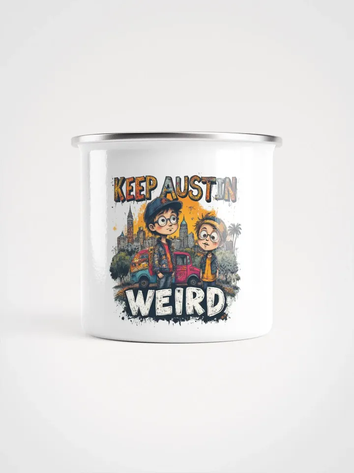 Keep Austin Weird Enamel Mug product image (2)