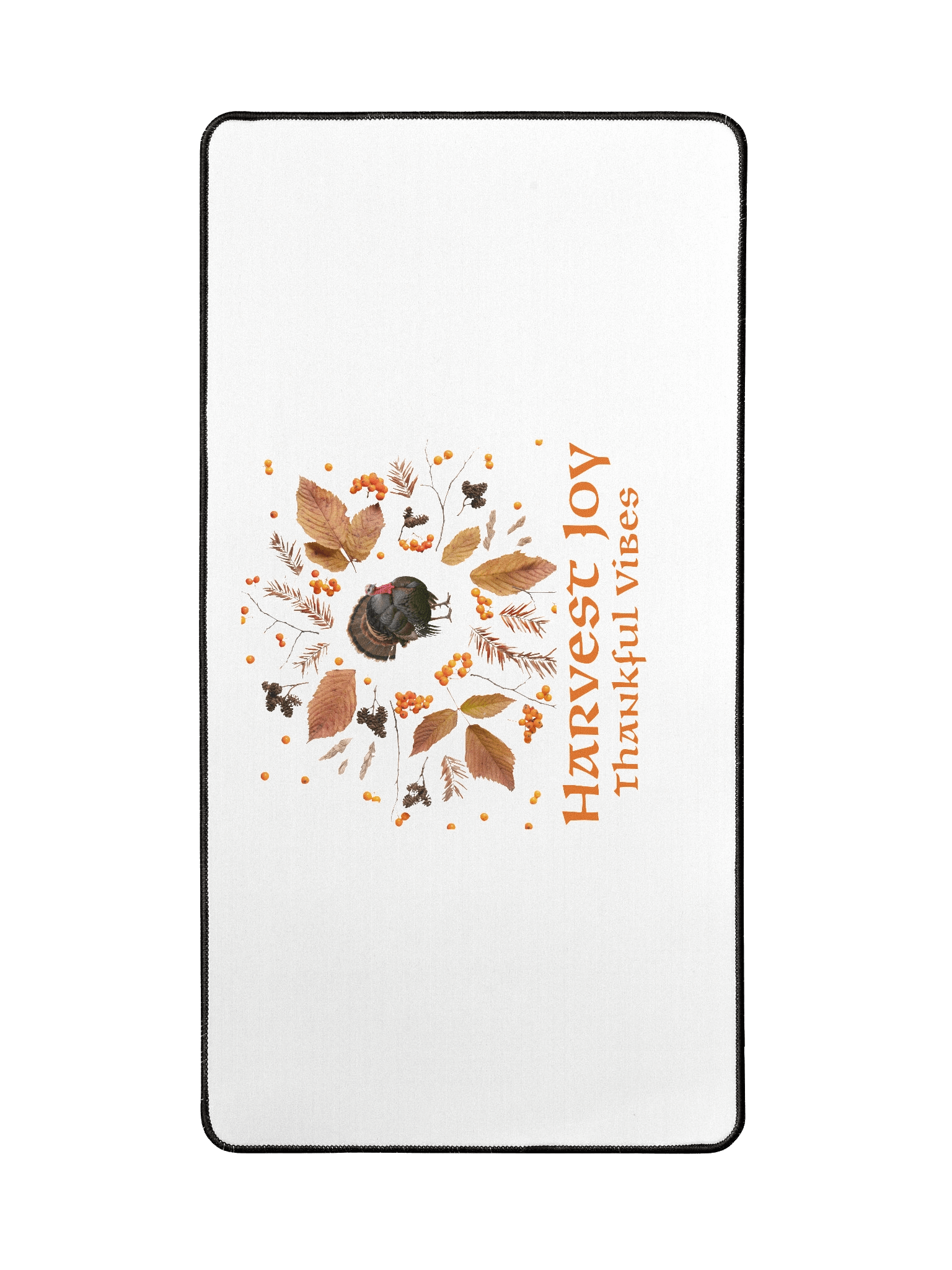 Harvest Joy Thankful Vibes Desk Mat – Autumn Aesthetic product image (2)