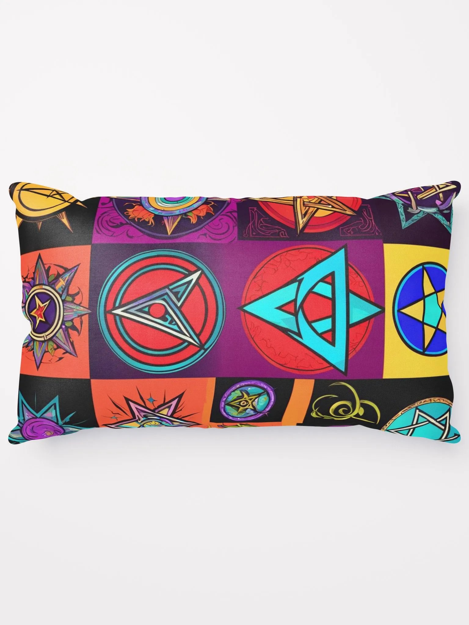 Brightly Coloured Symbology Cushion product image (5)