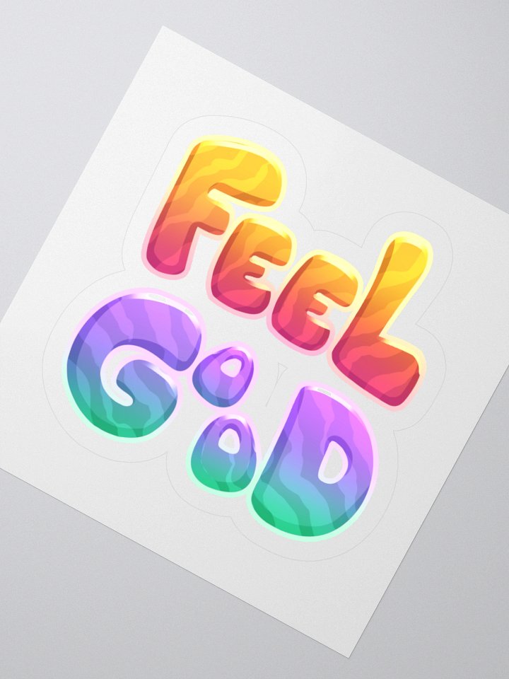 Feel Good Sticker product image (2)