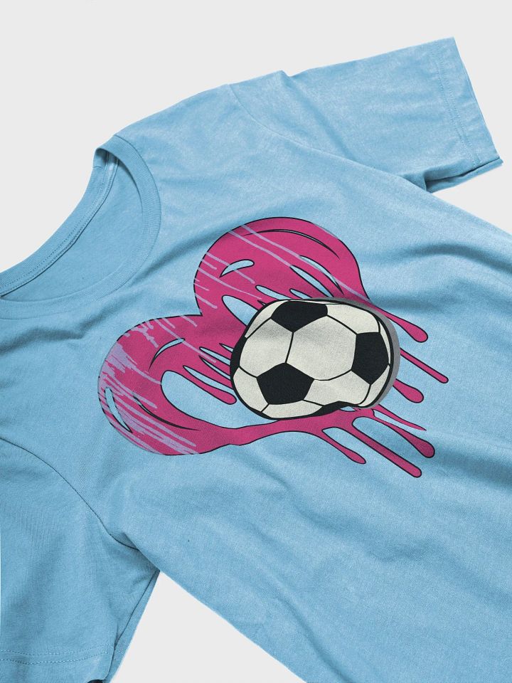 Heart Soccer Melting Love T-Shirt product image (32)