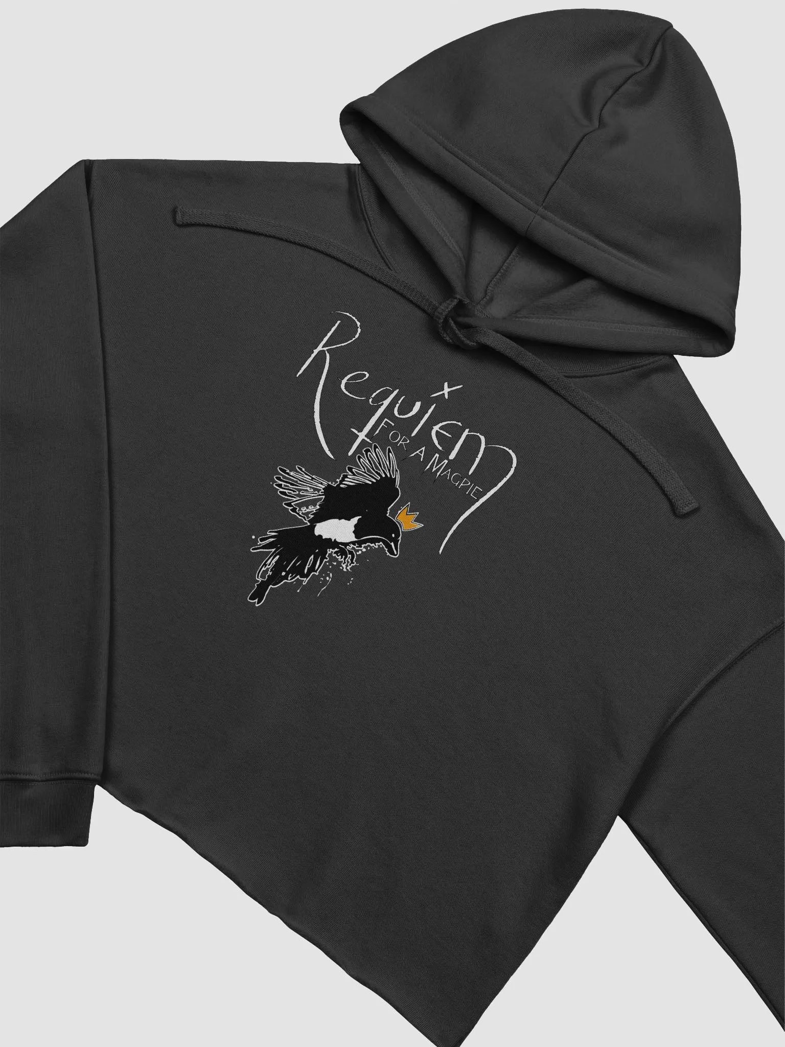 Requiem Represent Crop Hoodie product image (9)